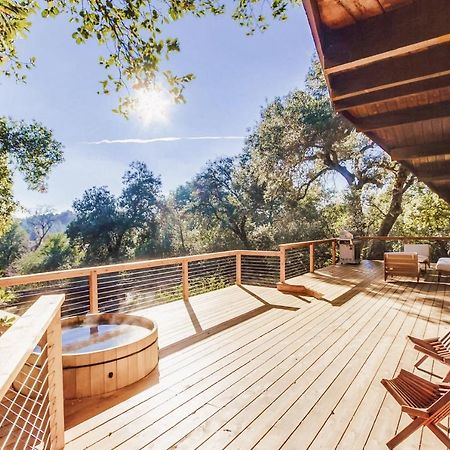 Hot Tub Disney Train Track In Julian Amazing Views Exteriér fotografie