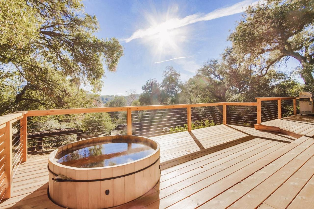 Hot Tub Disney Train Track In Julian Amazing Views Exteriér fotografie