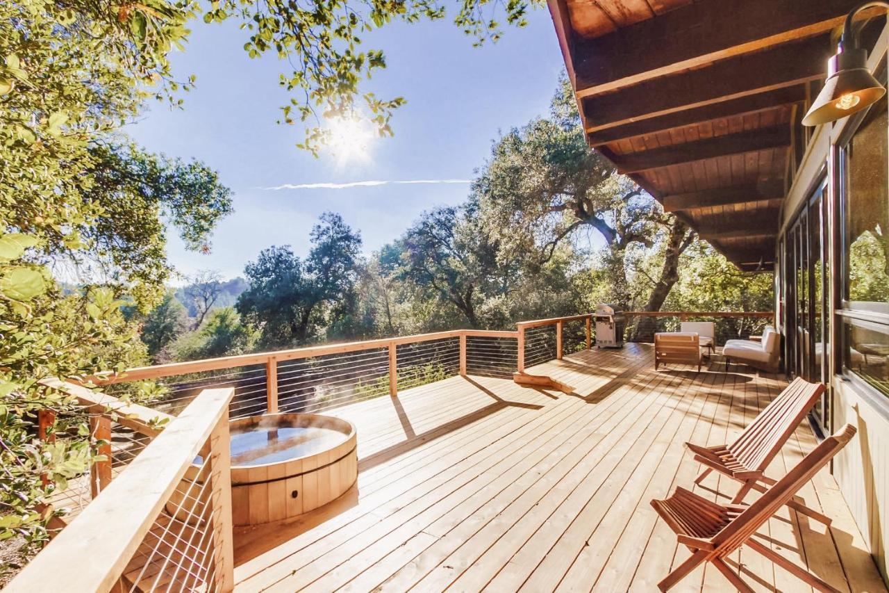 Hot Tub Disney Train Track In Julian Amazing Views Exteriér fotografie