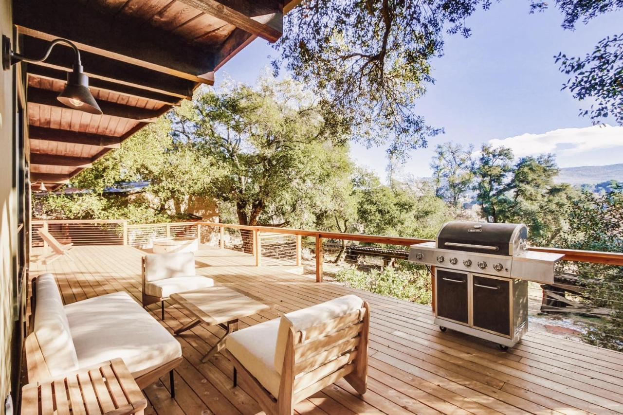 Hot Tub Disney Train Track In Julian Amazing Views Exteriér fotografie