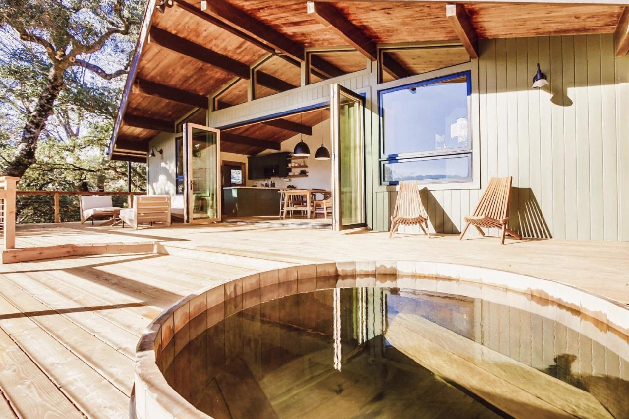 Hot Tub Disney Train Track In Julian Amazing Views Exteriér fotografie